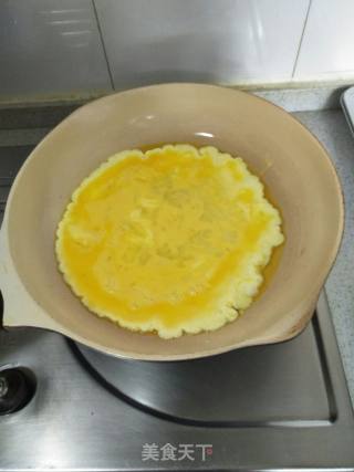 杏鲍菇豌豆炒鸡蛋的做法步骤：3