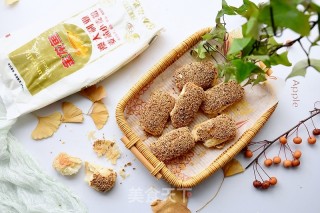 芝麻小酥饼的做法步骤：14