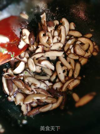 香菇油菜的做法步骤：3