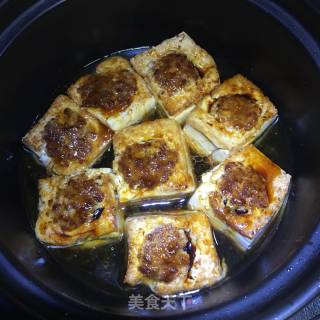 酿豆腐煲的做法步骤：16
