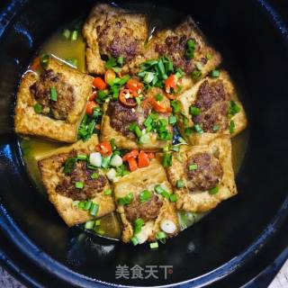 酿豆腐煲的做法步骤：19