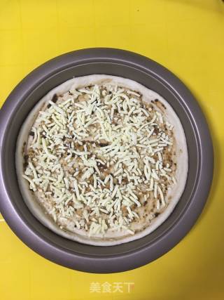 鸡肉黑椒披萨的做法步骤：7