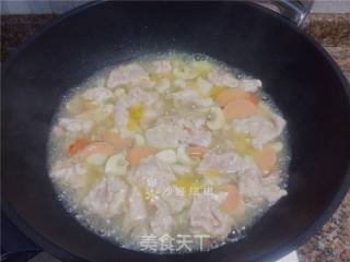杂蔬滑肉的做法步骤：10