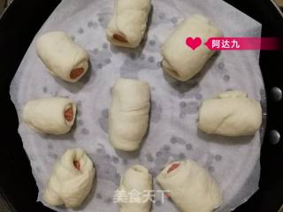 火腿肠包的做法步骤：7