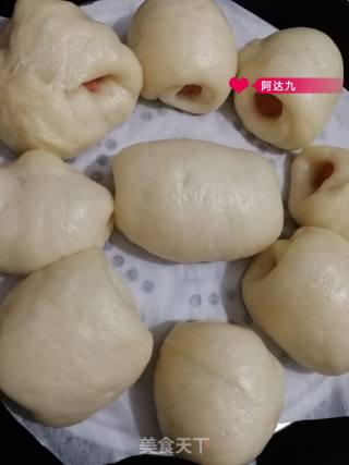 火腿肠包的做法步骤：8