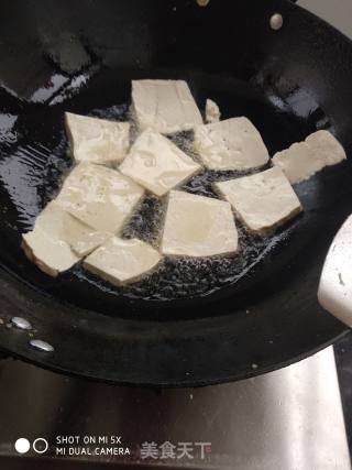 煎豆腐的做法步骤：4