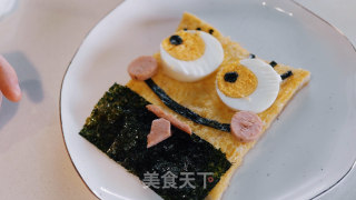 海绵宝宝吐司【初味日记】的做法步骤：5