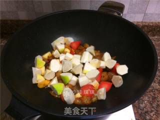 高笋烧牛筋的做法步骤：7