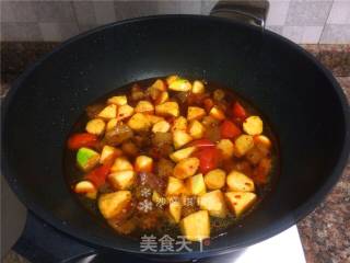 高笋烧牛筋的做法步骤：9