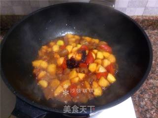 高笋烧牛筋的做法步骤：11
