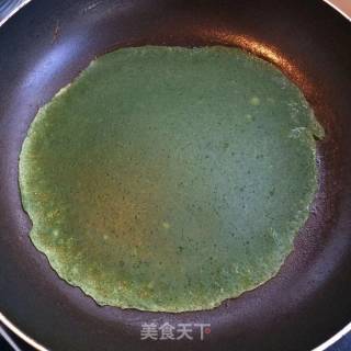 菠菜卷饼的做法步骤：6