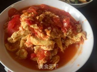 简单美味  西红柿炒鸡蛋的做法步骤：10