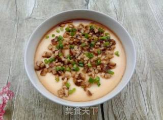 香菇蒸鸡蛋的做法步骤：16