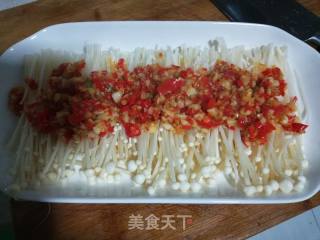蒜蓉金针菇的做法步骤：8