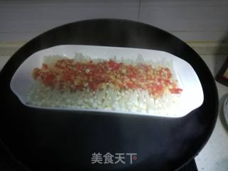 蒜蓉金针菇的做法步骤：9