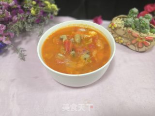 时蔬浓汤的做法步骤：14