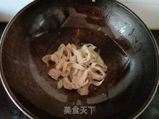 香菇青豆炒面筋的做法步骤：7