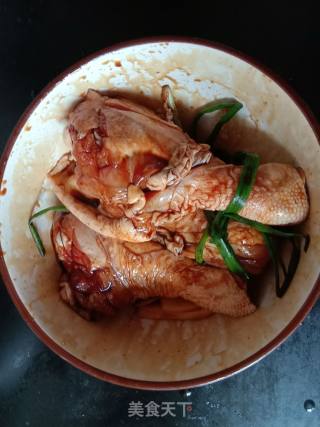 电饭煲烧鸡腿的做法步骤：10