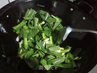 清炒大蒜的做法步骤：4