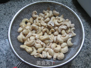 炒腰果（面包机版）的做法步骤：3