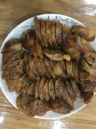 蒸腊肠的做法步骤：4