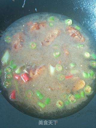 鸡翅烧粉丝的做法步骤：8
