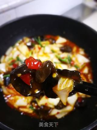 鱼香白菜的做法步骤：13