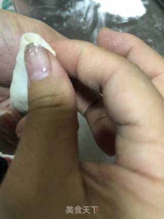 韭菜蒸饺（韭菜馅不会出水哦）的做法步骤：23