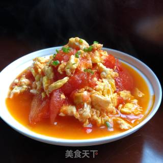 番茄炒蛋的做法步骤：8