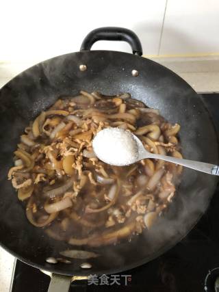 洋葱炒肉丝的做法步骤：7