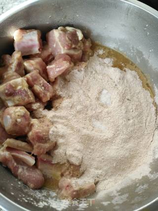 排骨酥肉的做法步骤：7