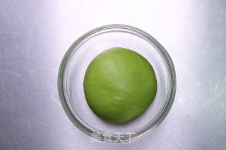 抹茶奶酪软欧的做法步骤：5
