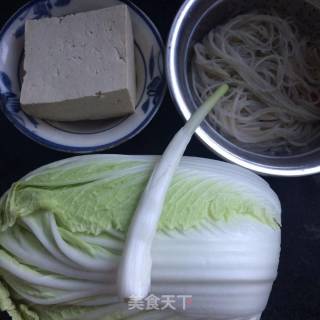 豆腐白菜馅饼的做法步骤：2