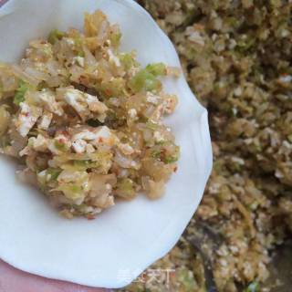 豆腐白菜馅饼的做法步骤：8