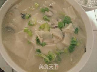 鱼汤烩面的做法步骤：9