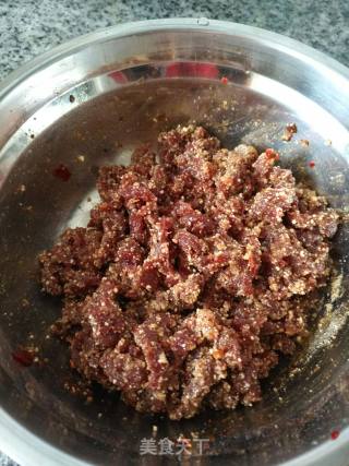 小米粉蒸牛肉的做法步骤：8