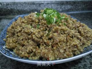 小米粉蒸牛肉的做法步骤：15