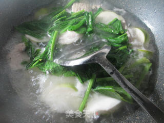 大排烧大头菜的做法步骤：4