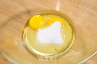 橙香玛德琳蛋糕的做法步骤：2