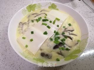 豆腐香菇蒸蛋的做法步骤：5