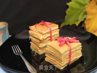 像豆腐一样的蛋糕????（金黄色蛋糕）的做法步骤：2