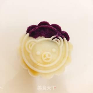 紫薯山药糕的做法步骤：6
