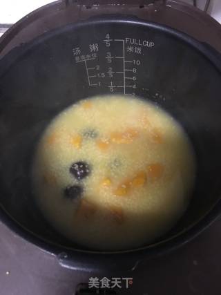 南瓜大枣小米粥的做法步骤：7