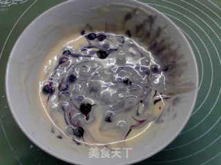 低脂蓝莓酸奶松饼的做法步骤：6