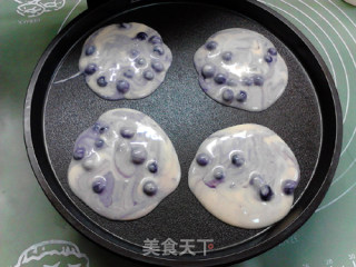 低脂蓝莓酸奶松饼的做法步骤：7