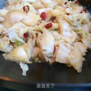 酸辣白菜的做法步骤：8