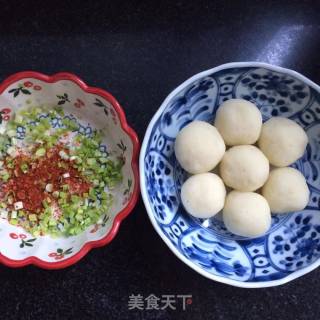 浇汁土豆丸子的做法步骤：5