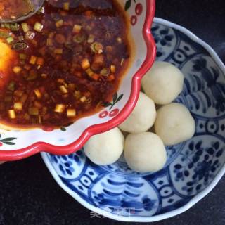 浇汁土豆丸子的做法步骤：6