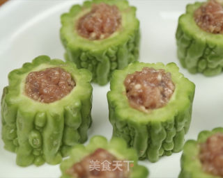 苦瓜酿肉的做法步骤：10