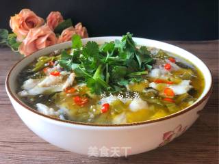 家常酸菜鱼的做法步骤：13